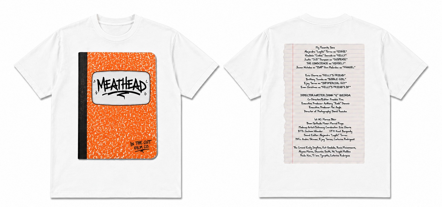 Meathead White & Orange T-Shirt
