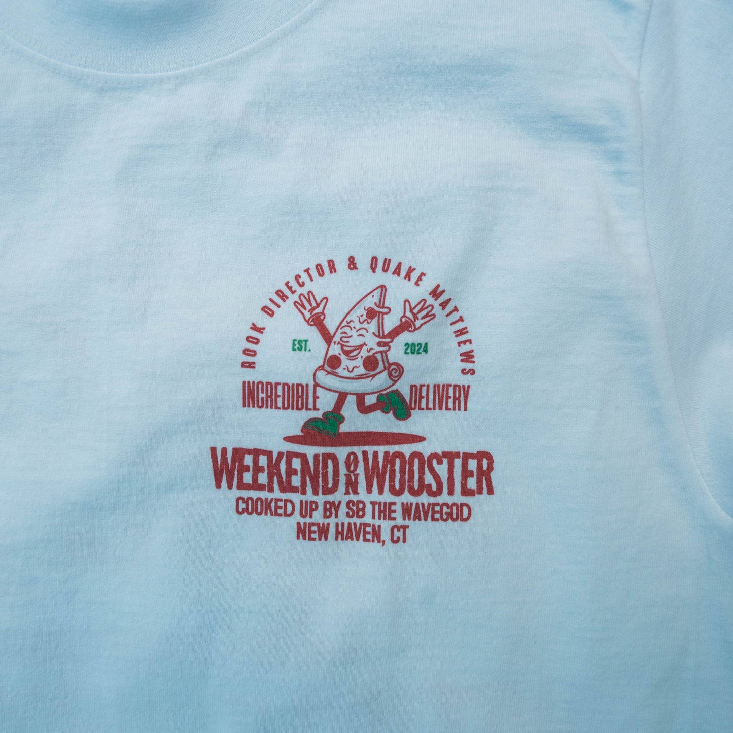 Weekend On Wooster "Incredible Delivery" T-Shirt